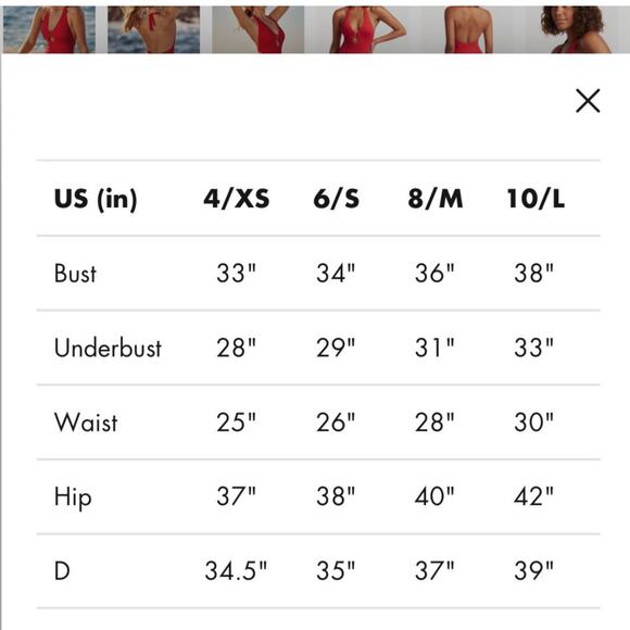 Sea Level women's tie neck keyhole halter one piece new size 6 multicolor - Picture 6 of 6